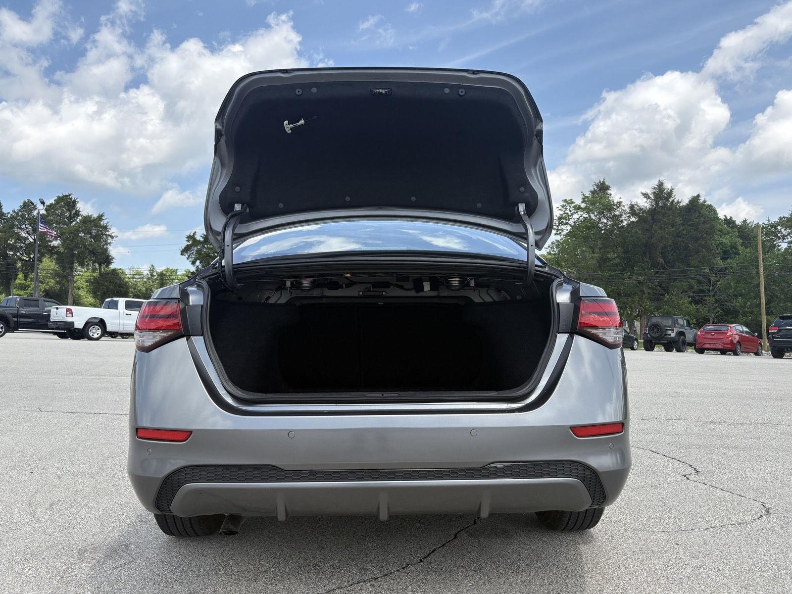 Used 2025 Atlantic Gray Metallic Nissan SV image 14