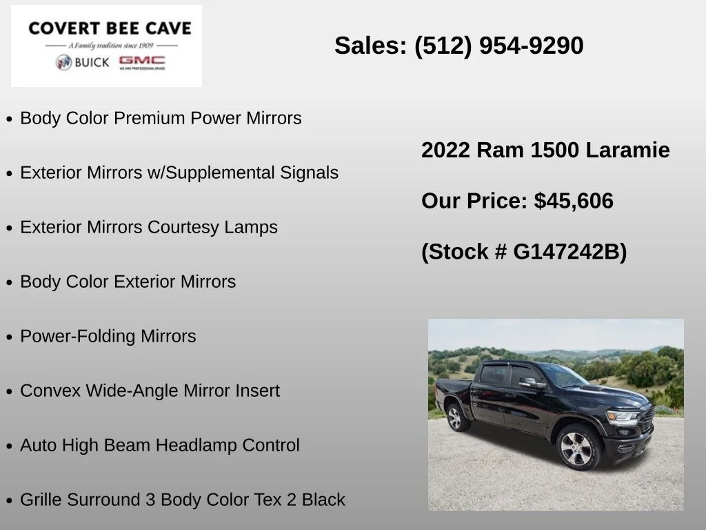 Used 2022 Black Ram Laramie image 36