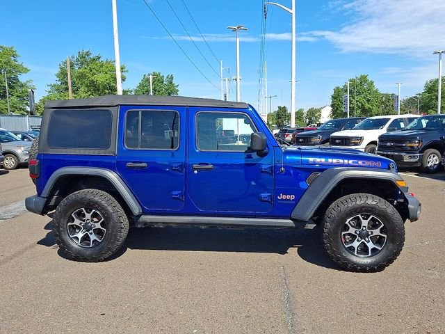 Used 2020 Ocean Blue Metallic Jeep Unlimited Rubicon image 7