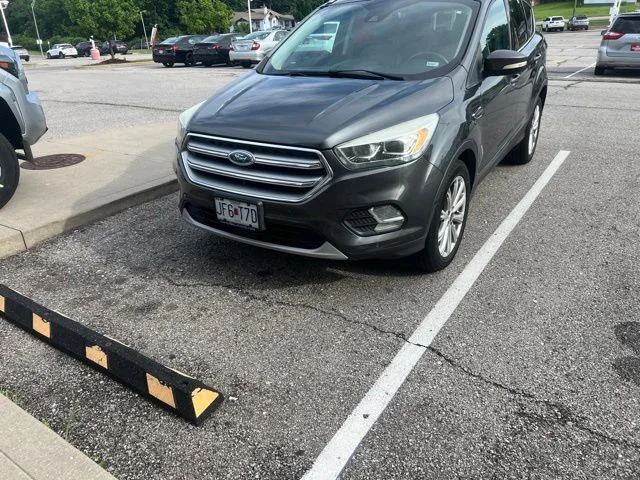 Used 2017 Gray Ford Titanium image 2