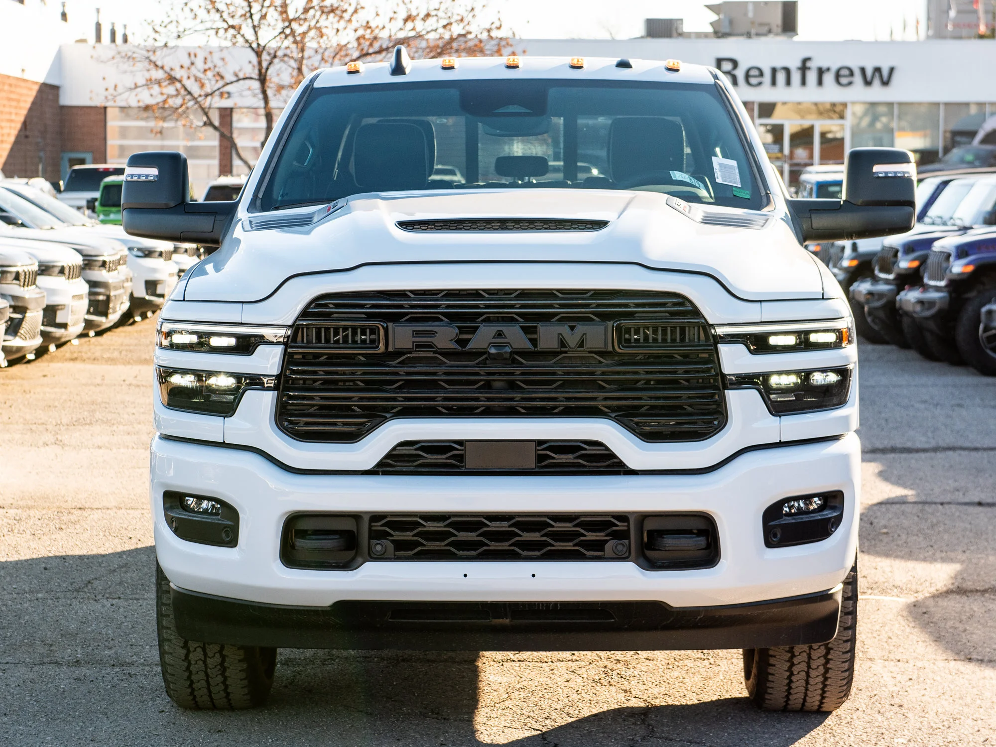 New 2026 White RAM Laramie* image 8