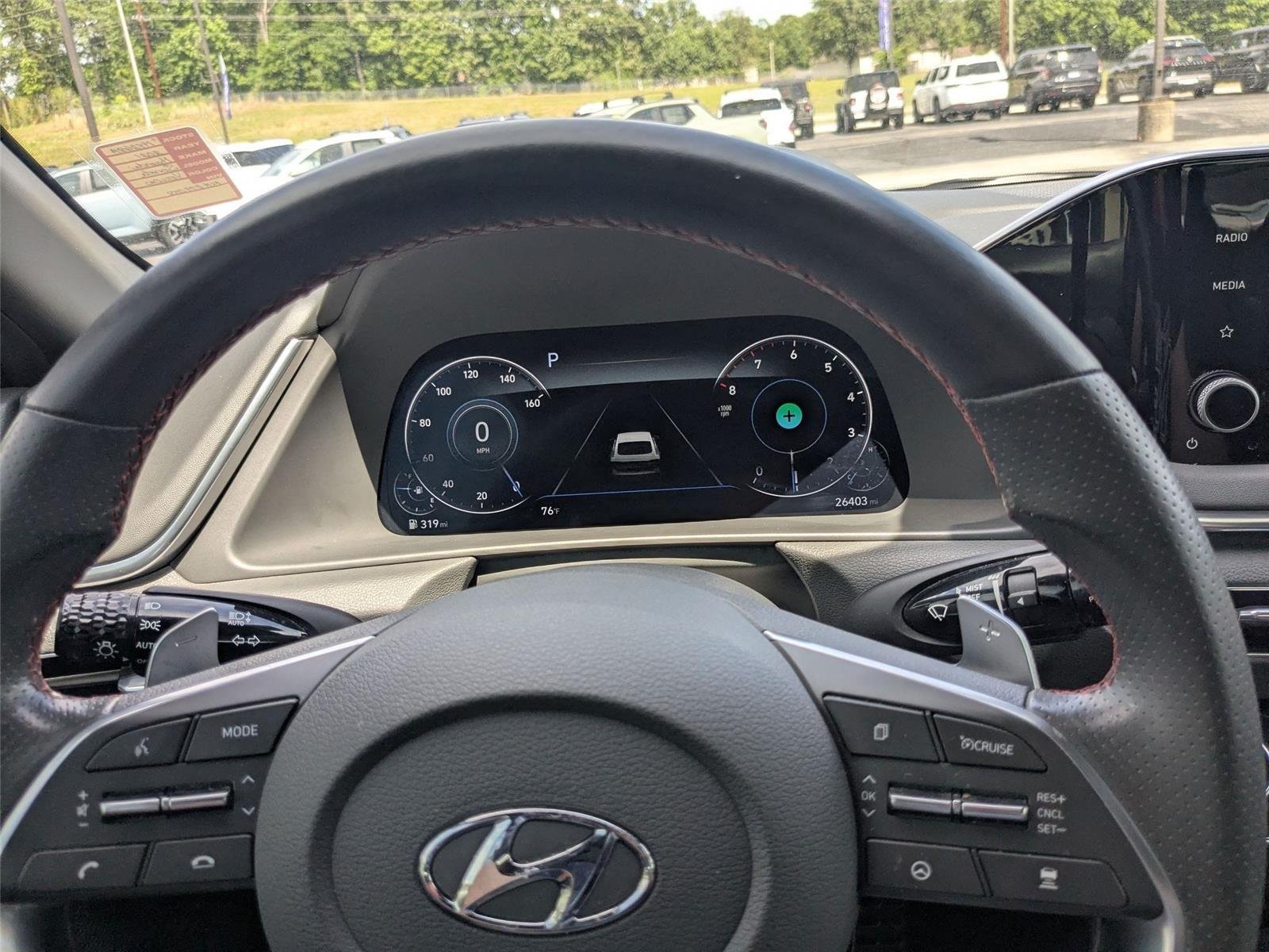 Used 2021 Glowing Yellow Hyundai SEL Plus image 13