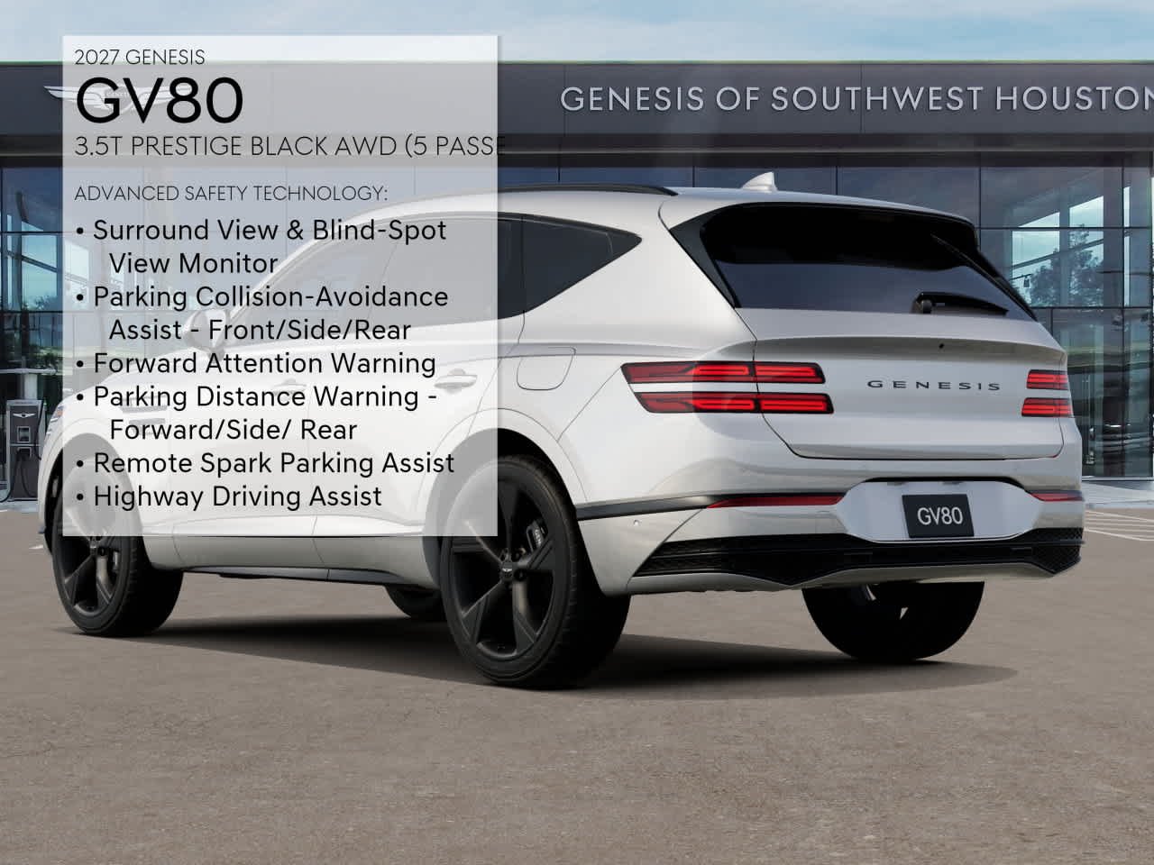 New 2027 Uyuni White Genesis 3.5T PRESTIGE BLACK image 7