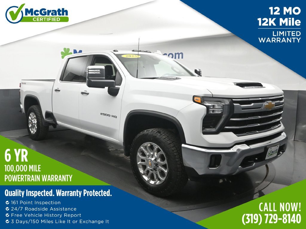 Used 2025 White Chevrolet LTZ image 1
