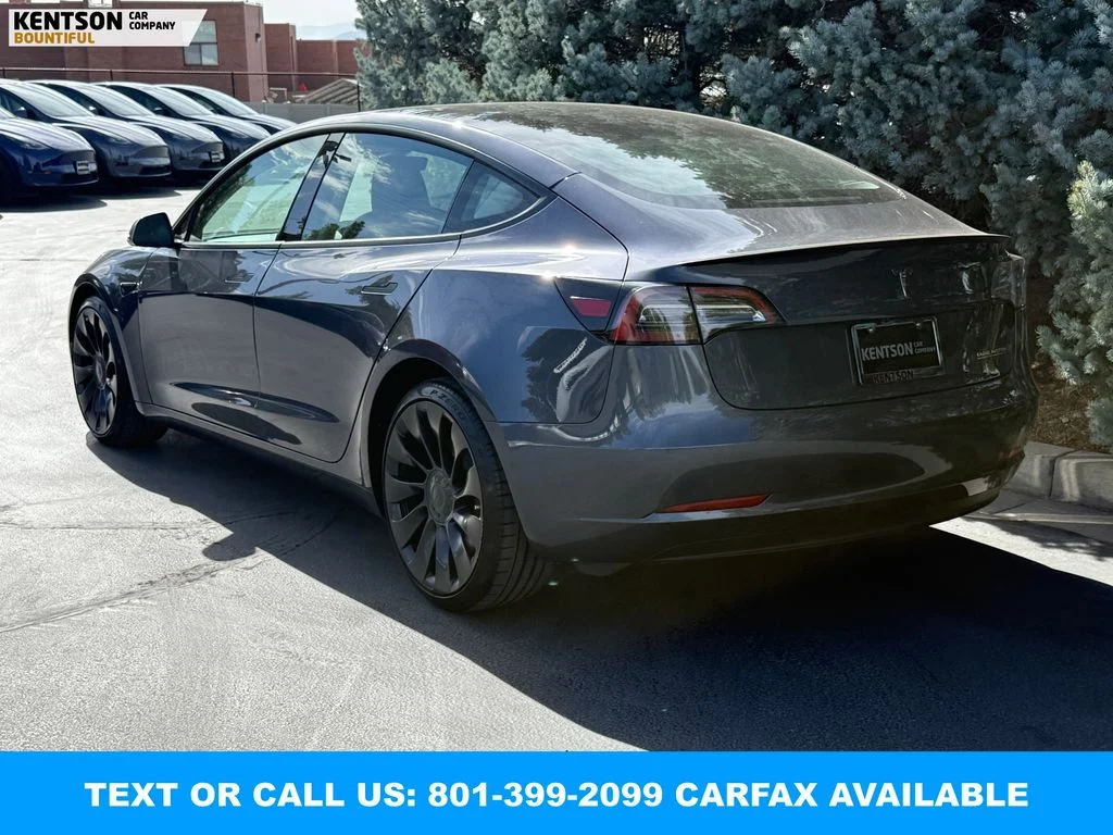 Used 2023 Gray Tesla Performance image 6