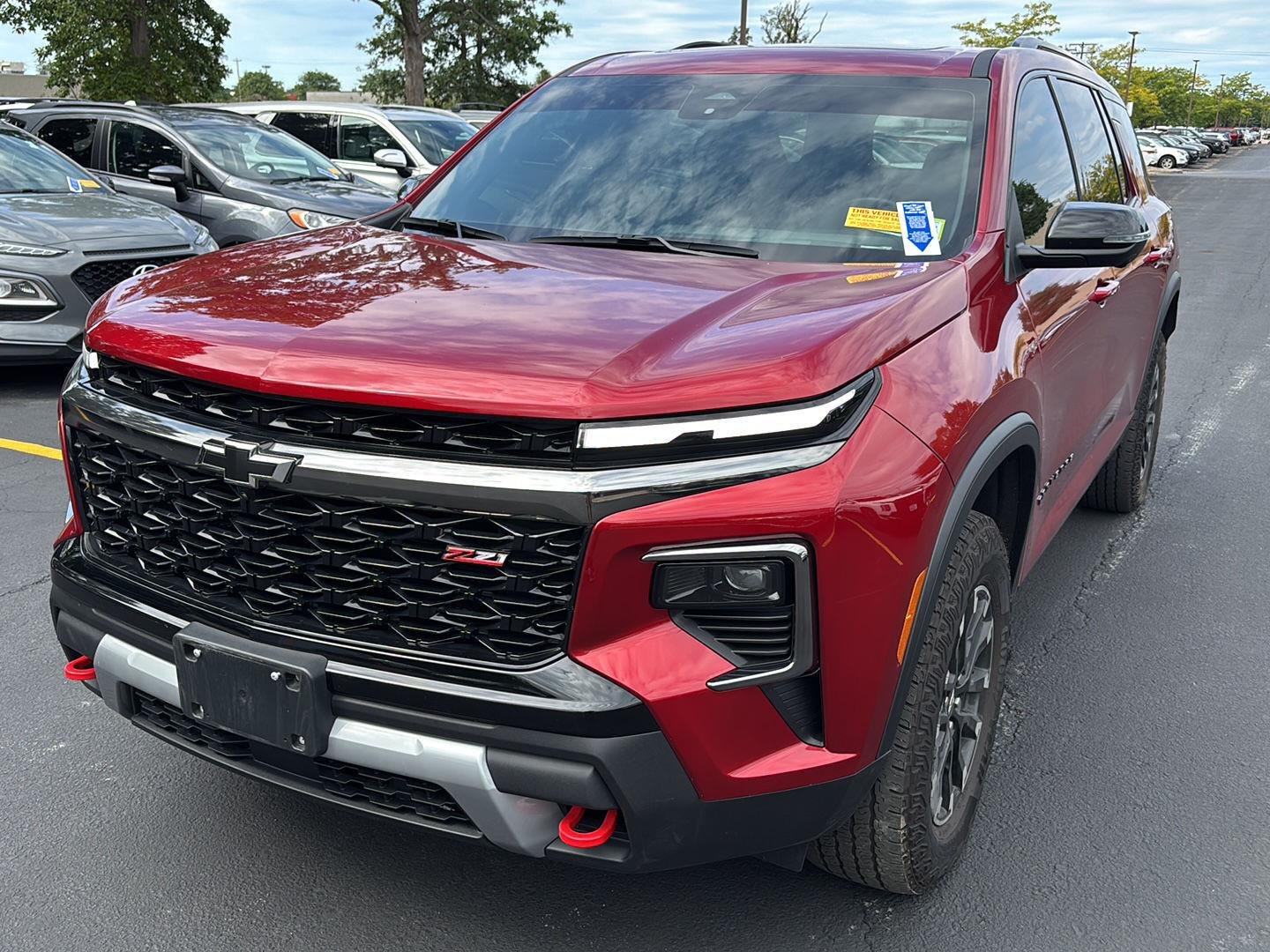 Used 2025 Radiant Red Tintcoat Chevrolet AWD Z71 image 3