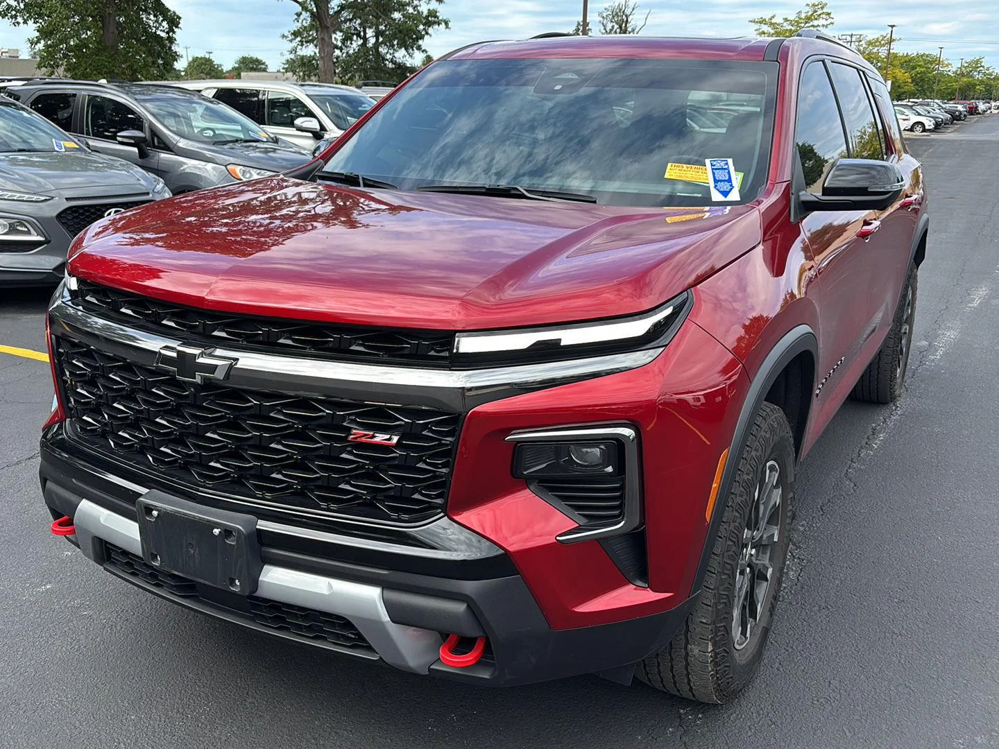Used 2025 Radiant Red Tintcoat Chevrolet AWD Z71 image 3