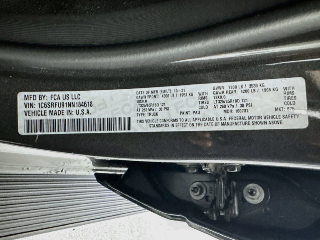 Used 2022 Gray Ram TRX image 33