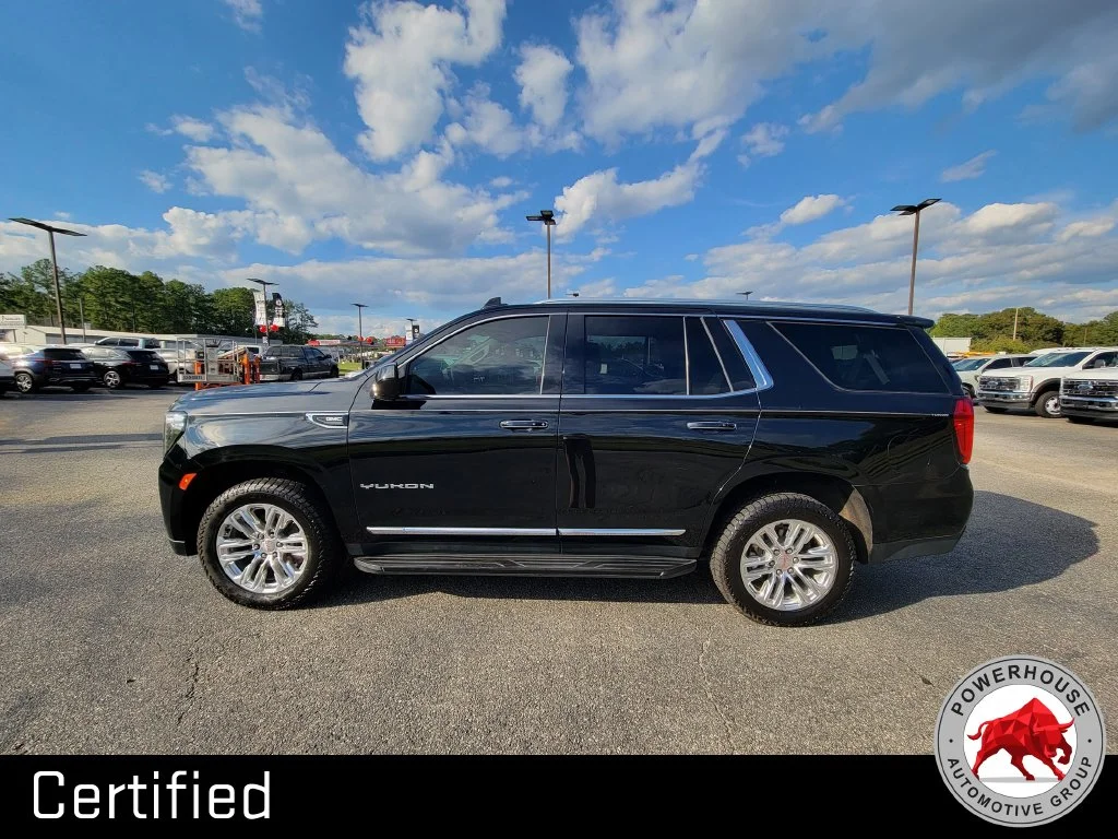 Used 2021 Black GMC SLT image 3