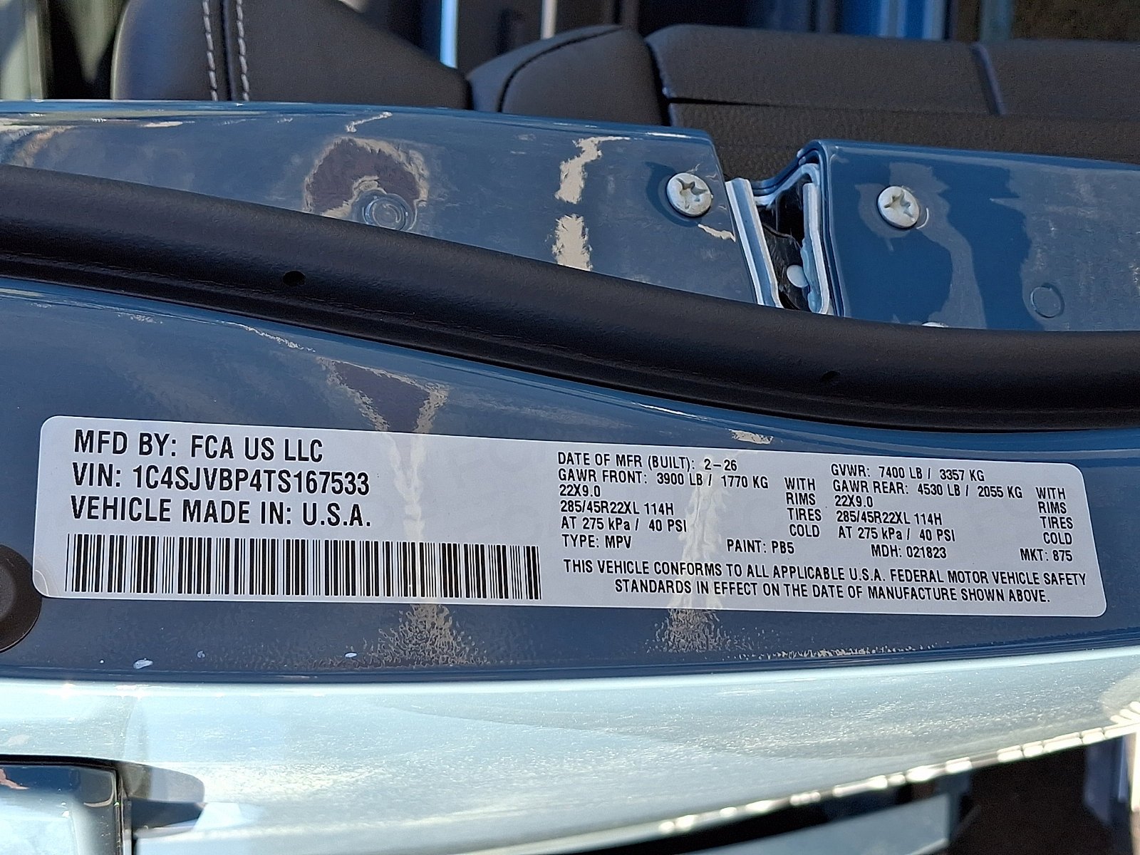 New 2026 Steel Blue Exterior Paint Jeep Limited Reserve image 18