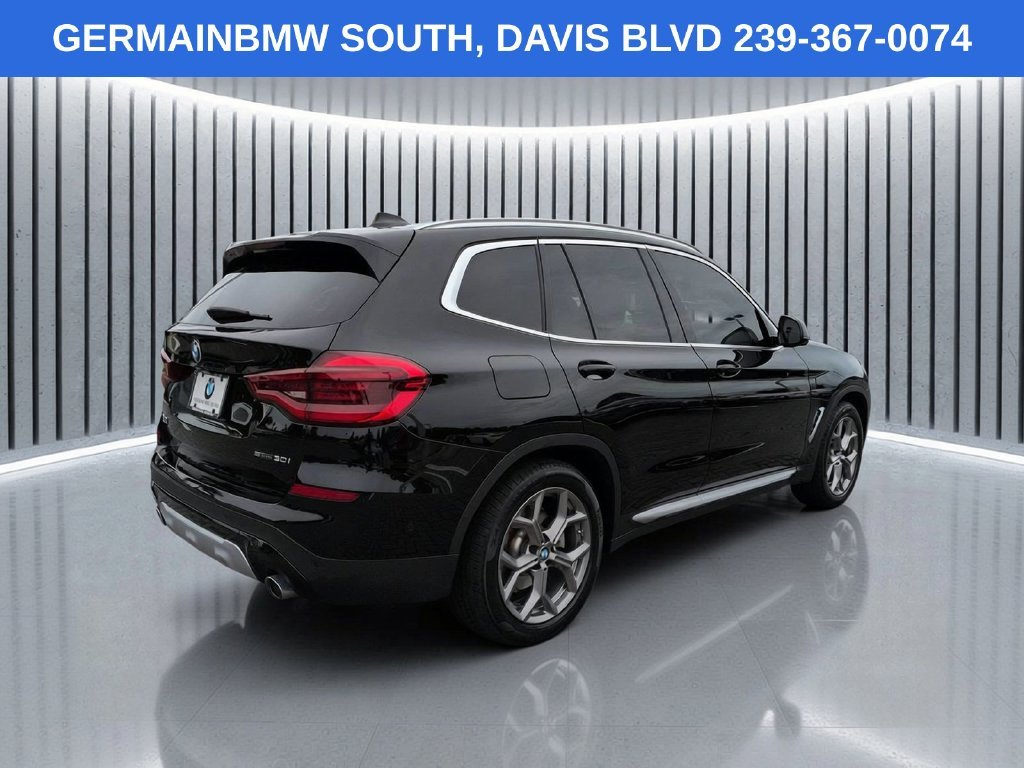 Used 2021 Jet Black BMW sDrive30i image 5
