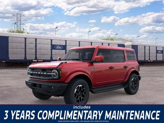 New 2026 Red Ford Outer Banks image 1