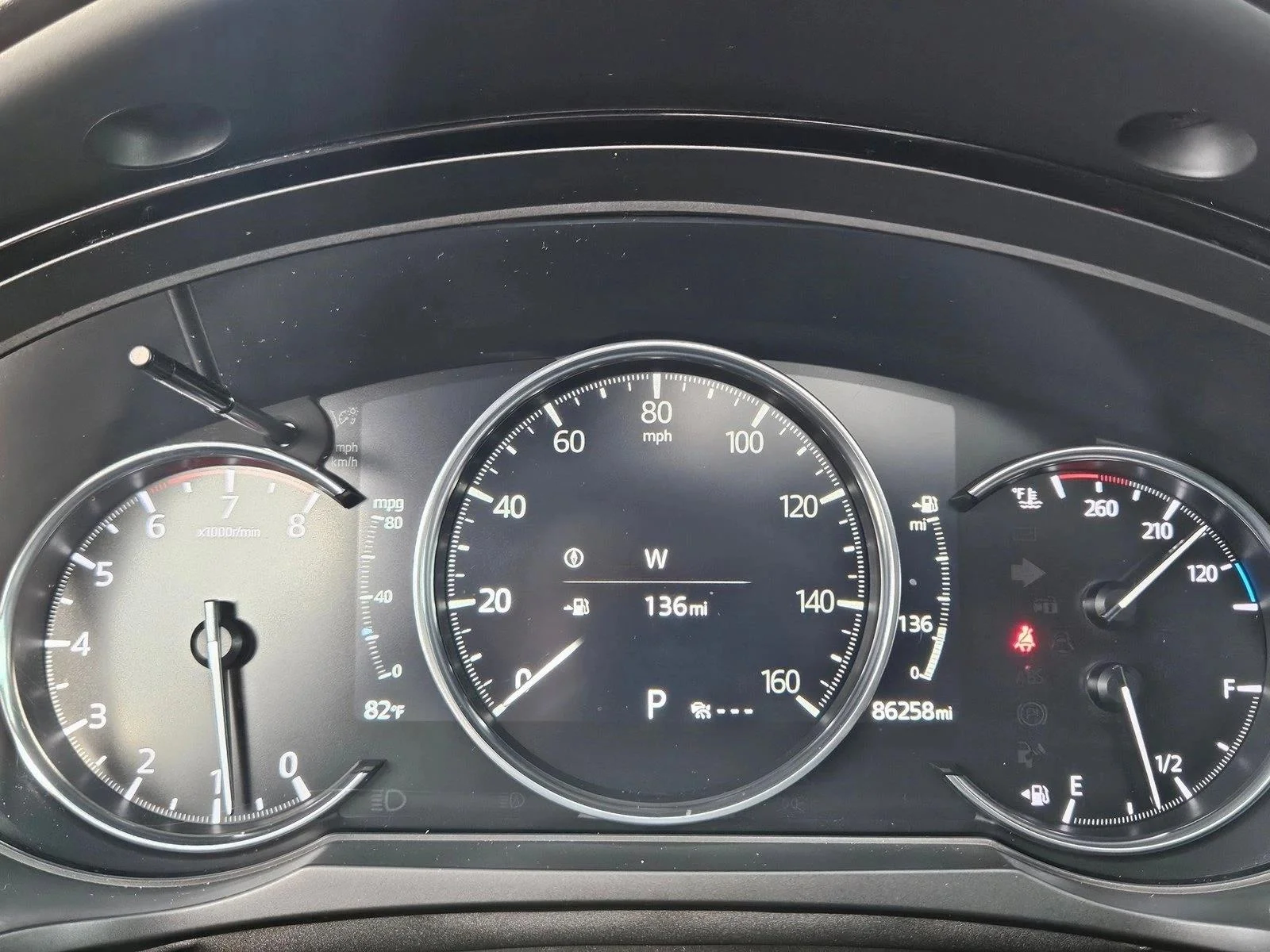 Used 2021 Polymetal Gray Mazda Carbon Edition image 10