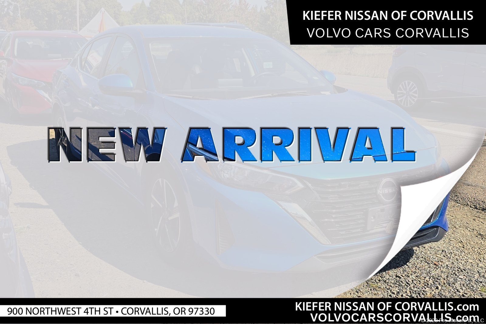 Used 2024 Electric Blue Metallic Nissan SV image 1