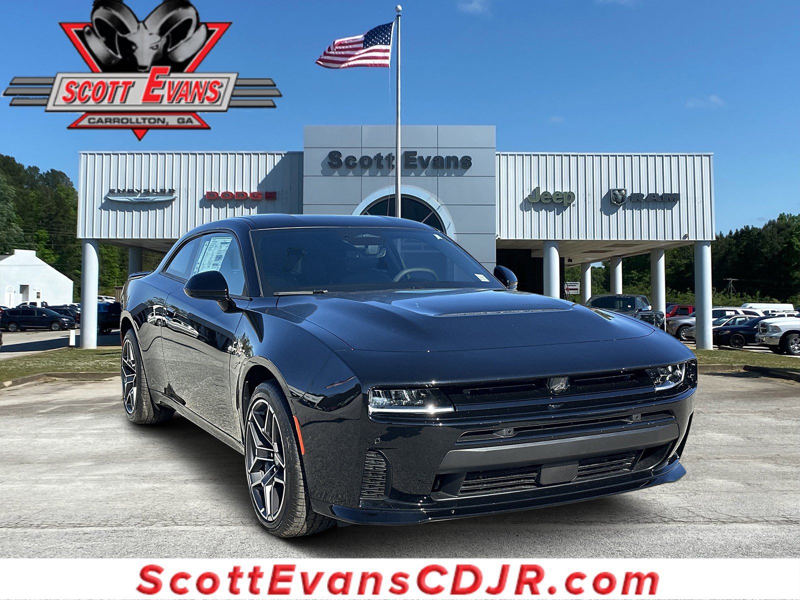 New 2026 Diamond Black Crystal Pearlcoat Dodge Scat Pack image 1
