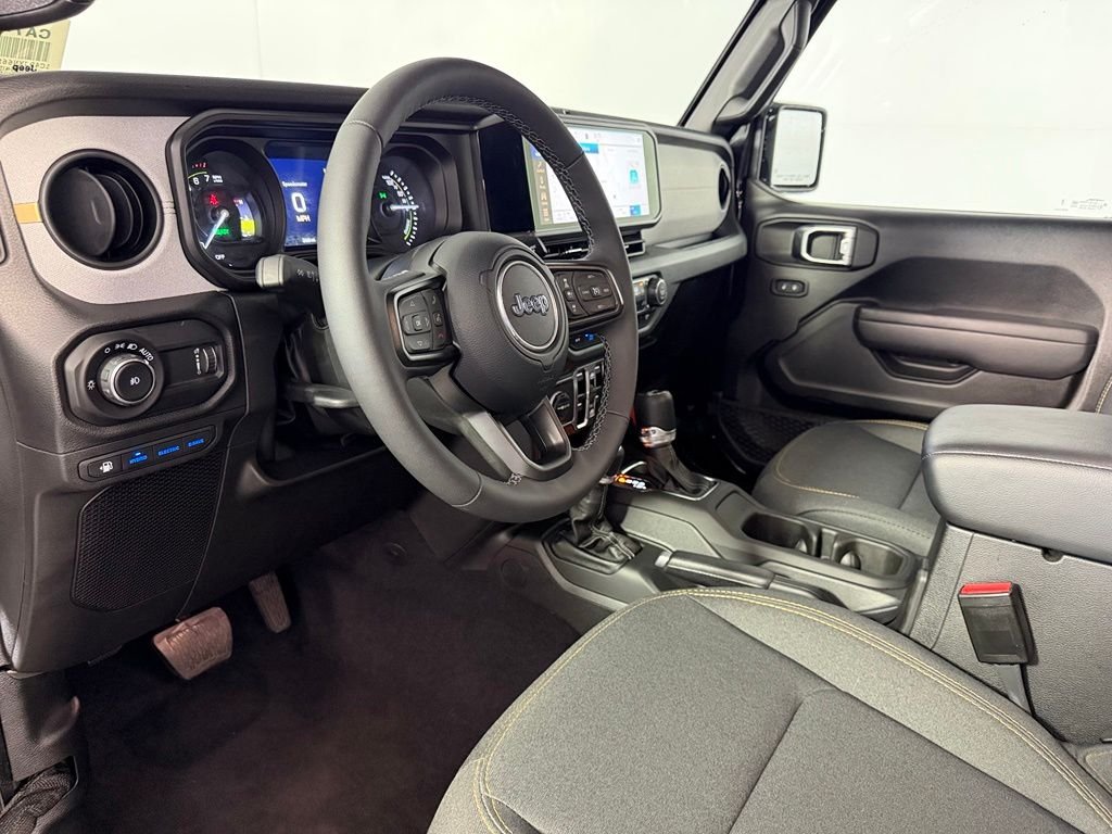 Certified Used 2025 Black Jeep Sport S 4xe image 13