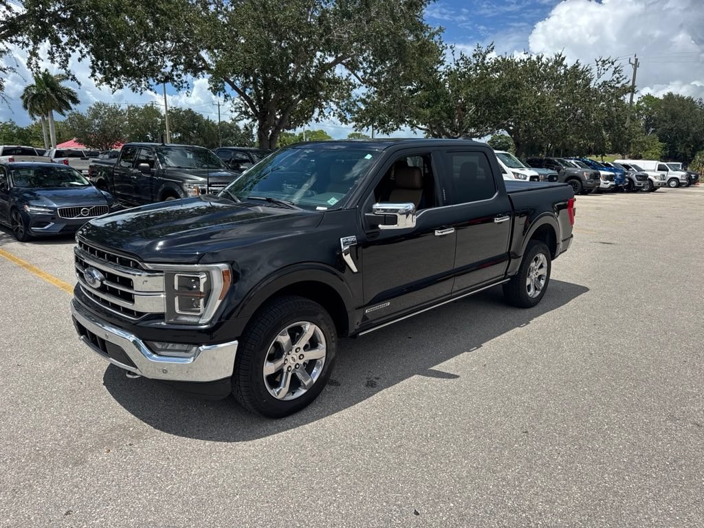 Used 2023 Black Metallic Ford LARIAT image 1