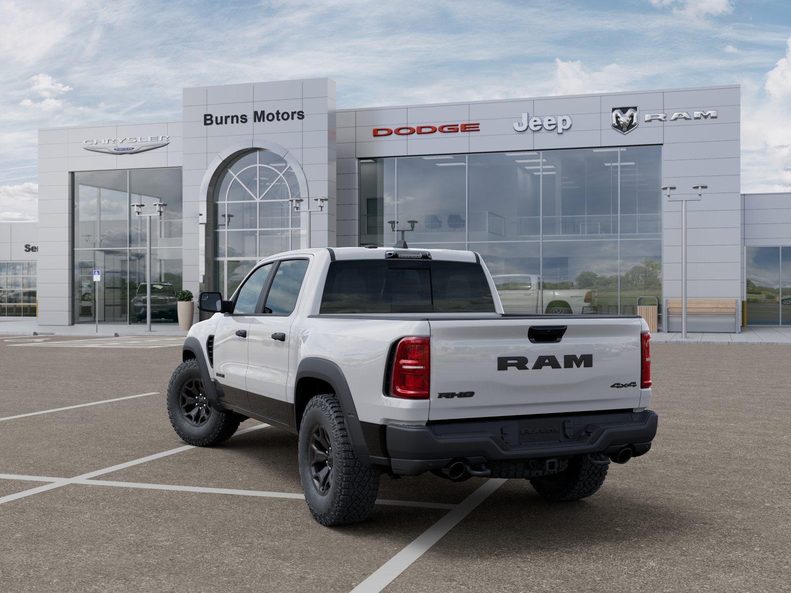 New 2026 Bright White Clear-Coat Exterior Paint Ram RHO image 29