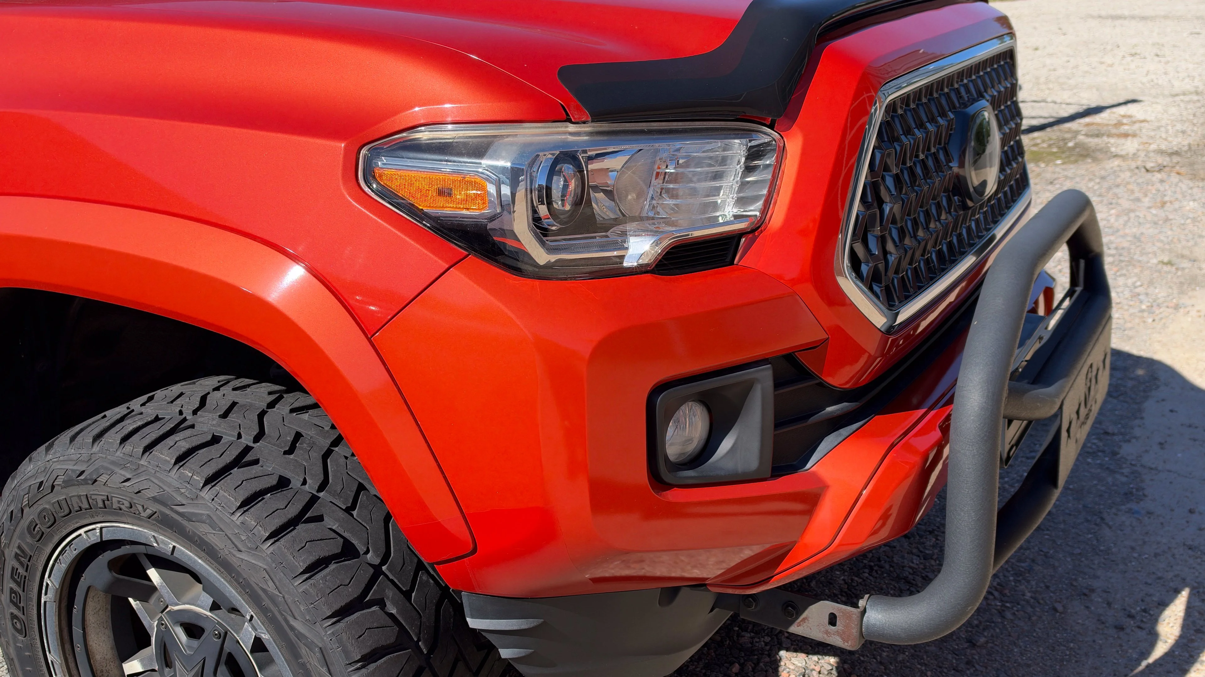 Used 2018 Inferno Red Toyota TRD Sport image 11