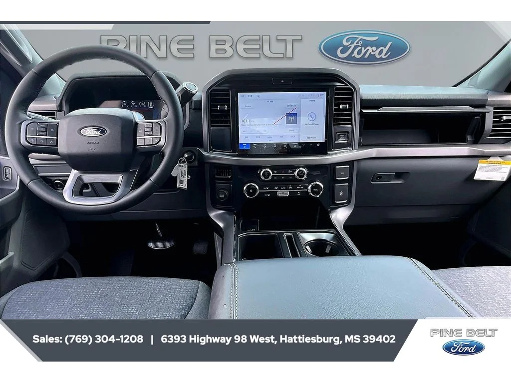New 2026 Carbonized Gray Metallic Ford XLT image 14