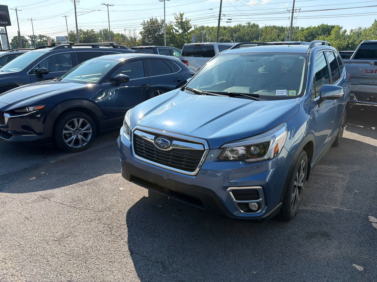 Used 2021 Horizon Blue Pearl Subaru Limited image 4