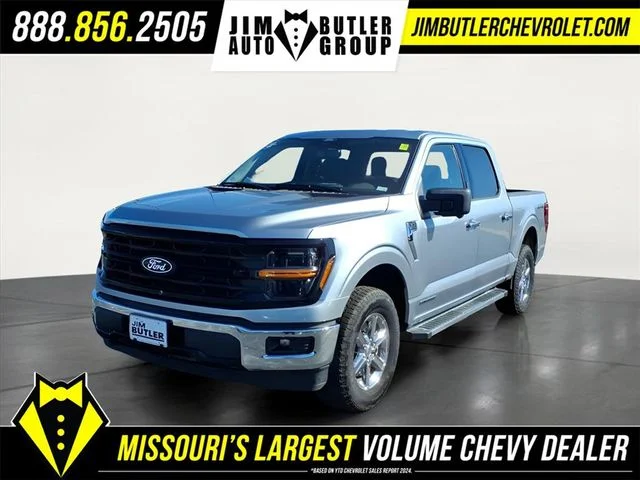 Certified Used 2024 Silver Ford XLT image 1
