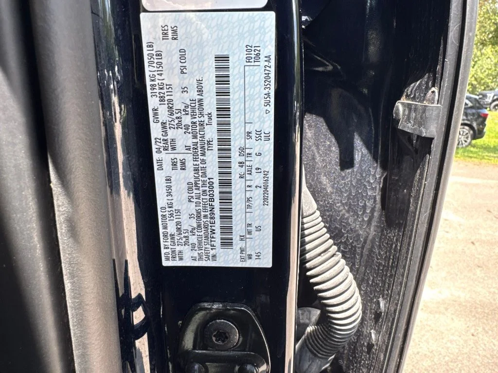 Used 2022 Blue Metallic Ford XLT image 14