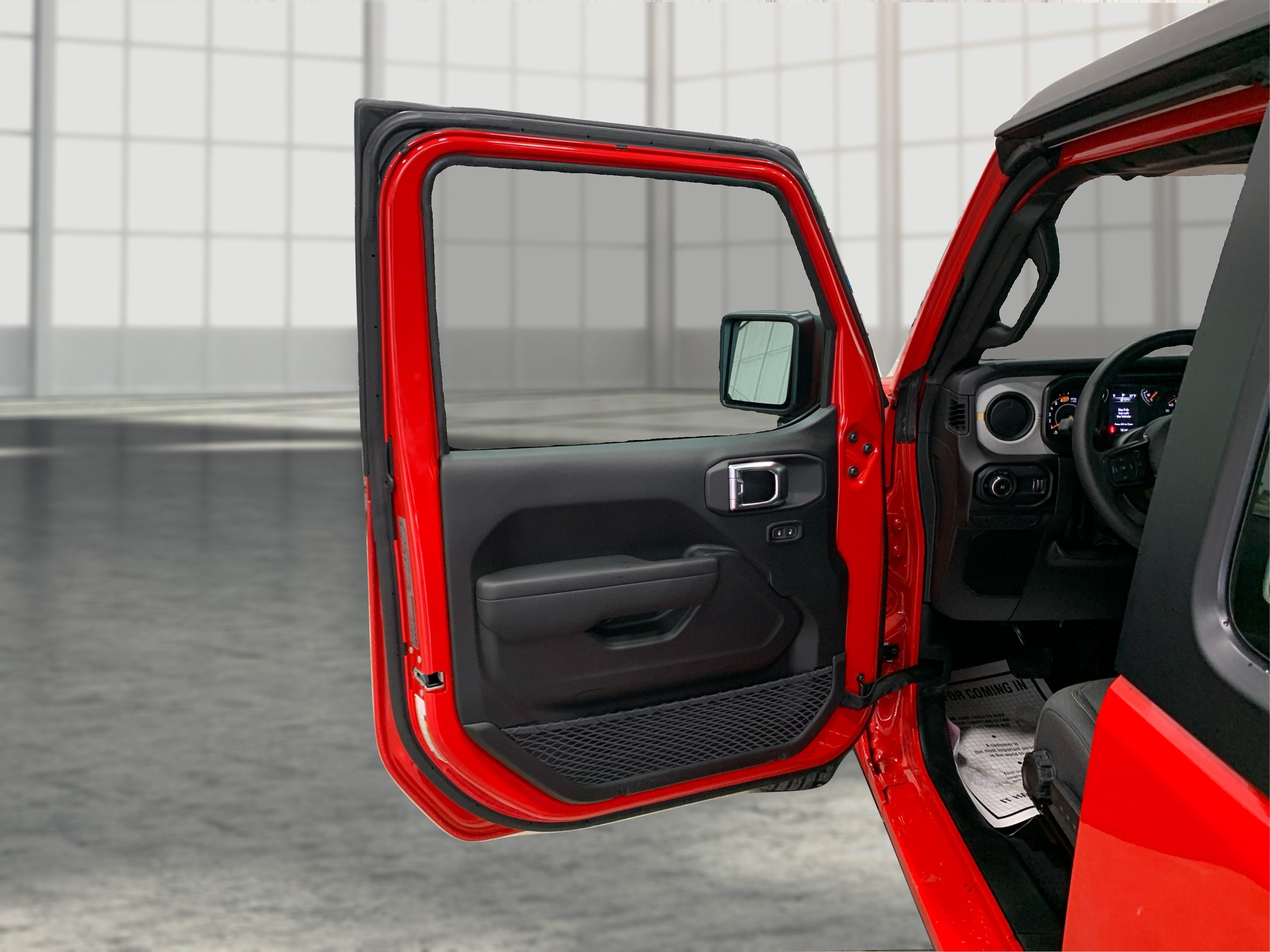 New 2026 Firecracker Red Clear-Coat Exterior Paint Jeep Sport image 17