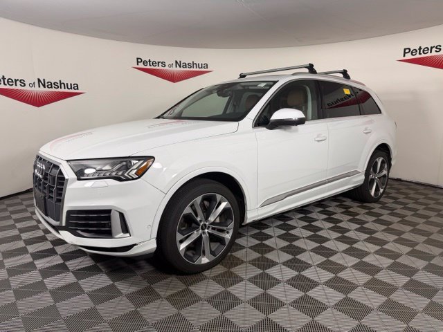 Used 2021 Glacier White Audi 55 Premium Plus image 3