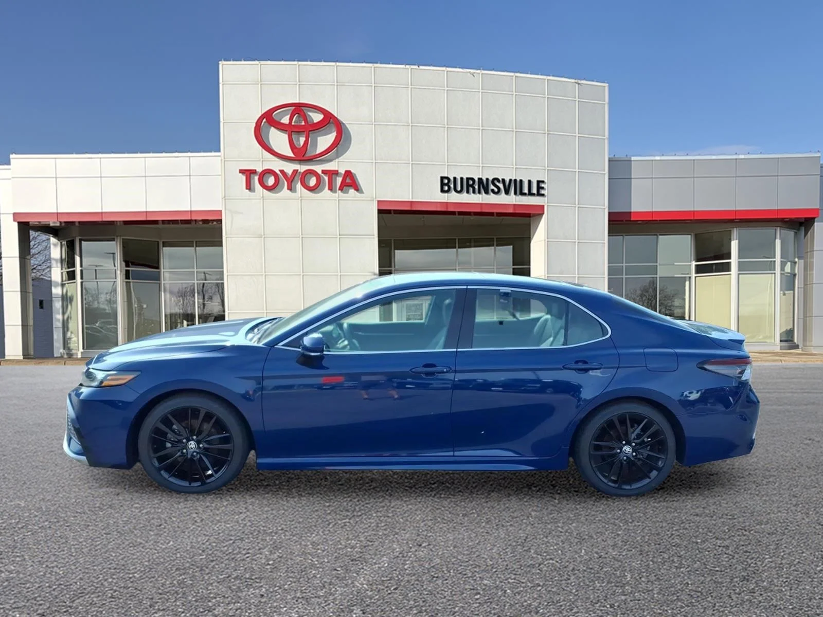 Used 2024 Blue Toyota XSE V6 image 7