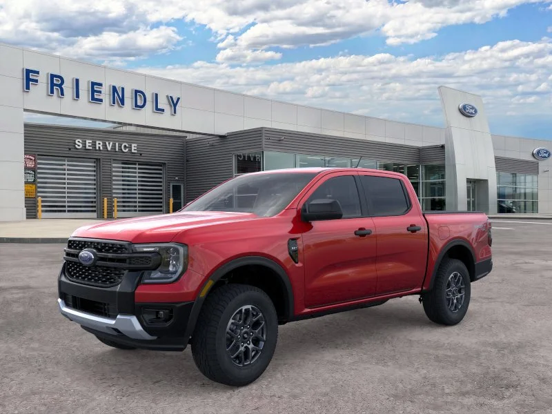 Used 2026 Ruby Red Metallic Tinted Clearcoat Ford XLT image 1