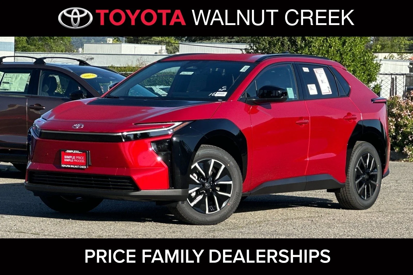New 2026 Red Toyota XLE Plus image 1