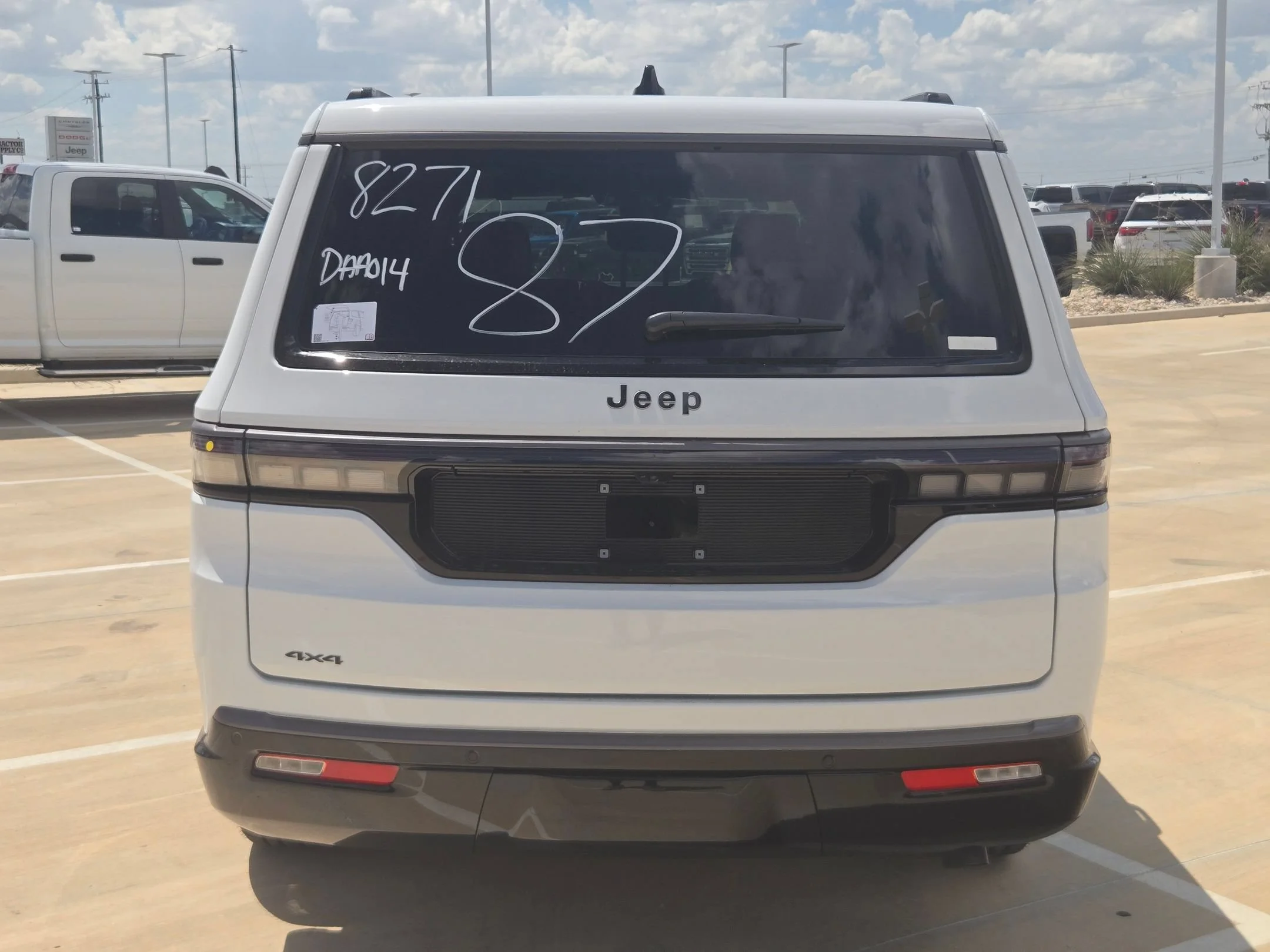 New 2026 Bright White Clearcoat Jeep Limited Altitude image 4