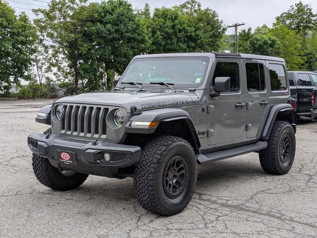 Used 2022 Gray Jeep Unlimited High Tide image 10