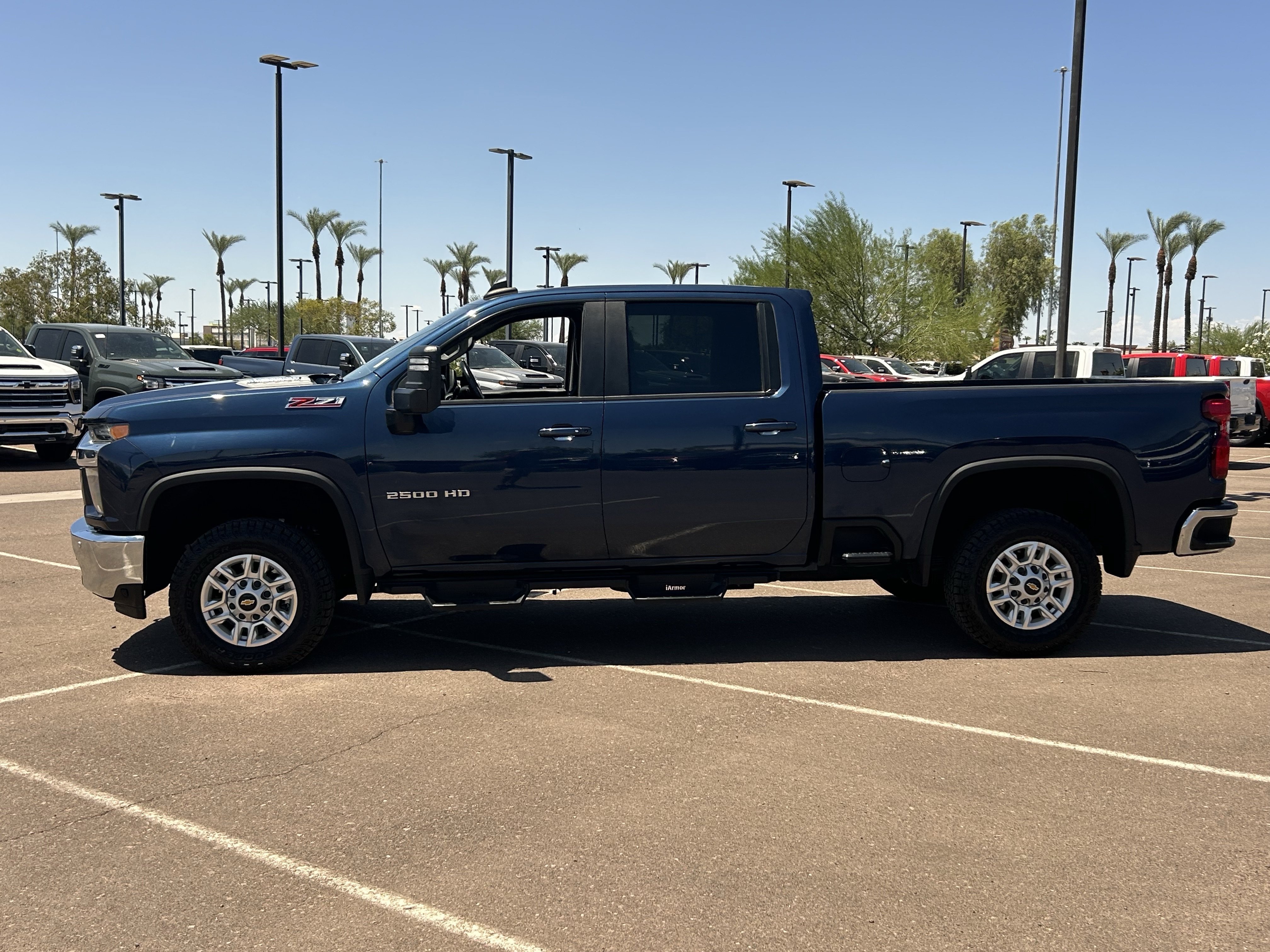 Certified Used 2022 Northsky Blue Metallic Chevrolet LT image 2