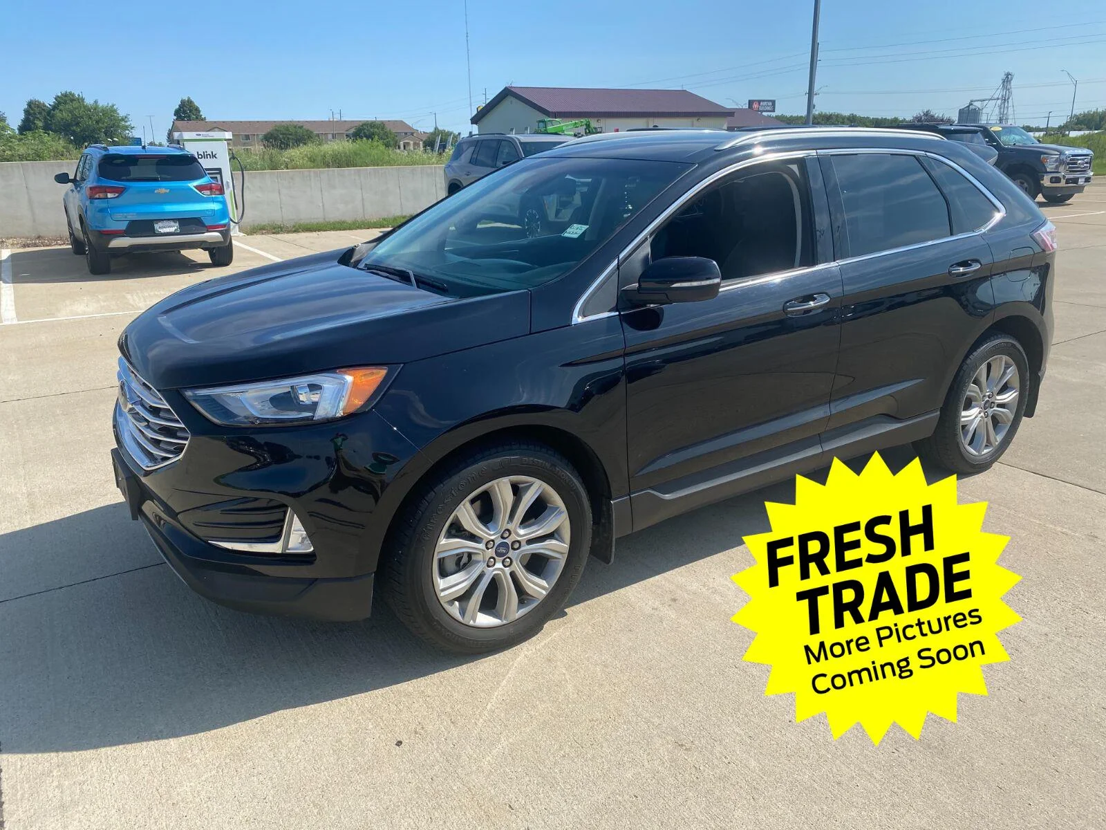 Used 2019 Agate Black Ford Titanium image 1