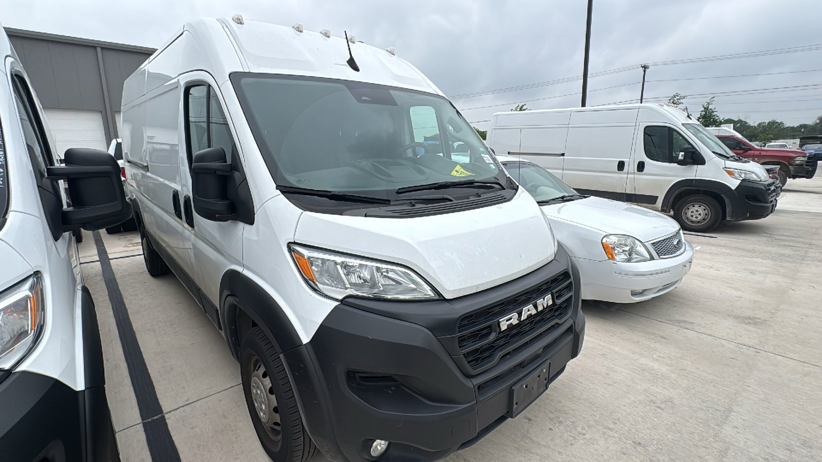 Used 2025 Bright White Clearcoat Ram Tradesman image 3