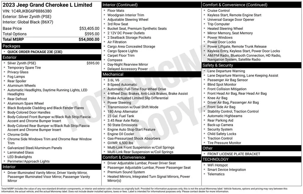 Used 2023 Silver Jeep Limited image 17