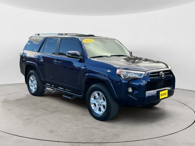 Certified Used 2021 Blue Toyota SR5 Premium image 3