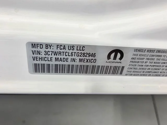 New 2026 Bright White Clear-Coat Exterior Paint RAM Tradesman image 15