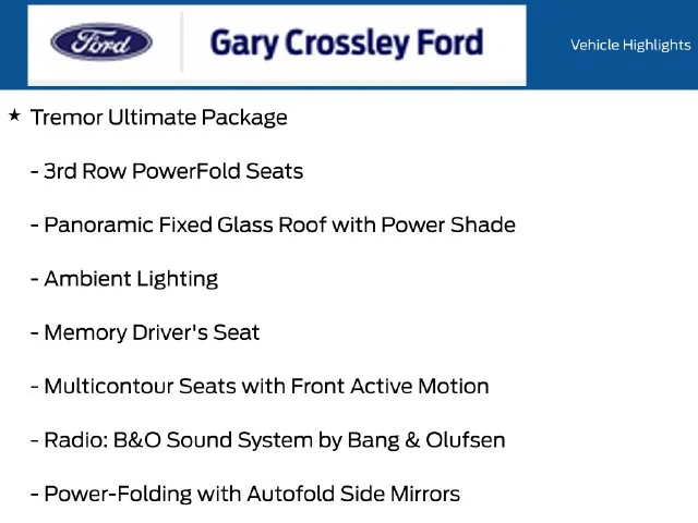 New 2026 Agate Black Metallic Ford Tremor® image 6