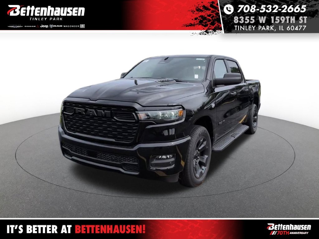 New 2026 Diamond Black Crystal Pearl-Coat Exterior Paint RAM Express image 1
