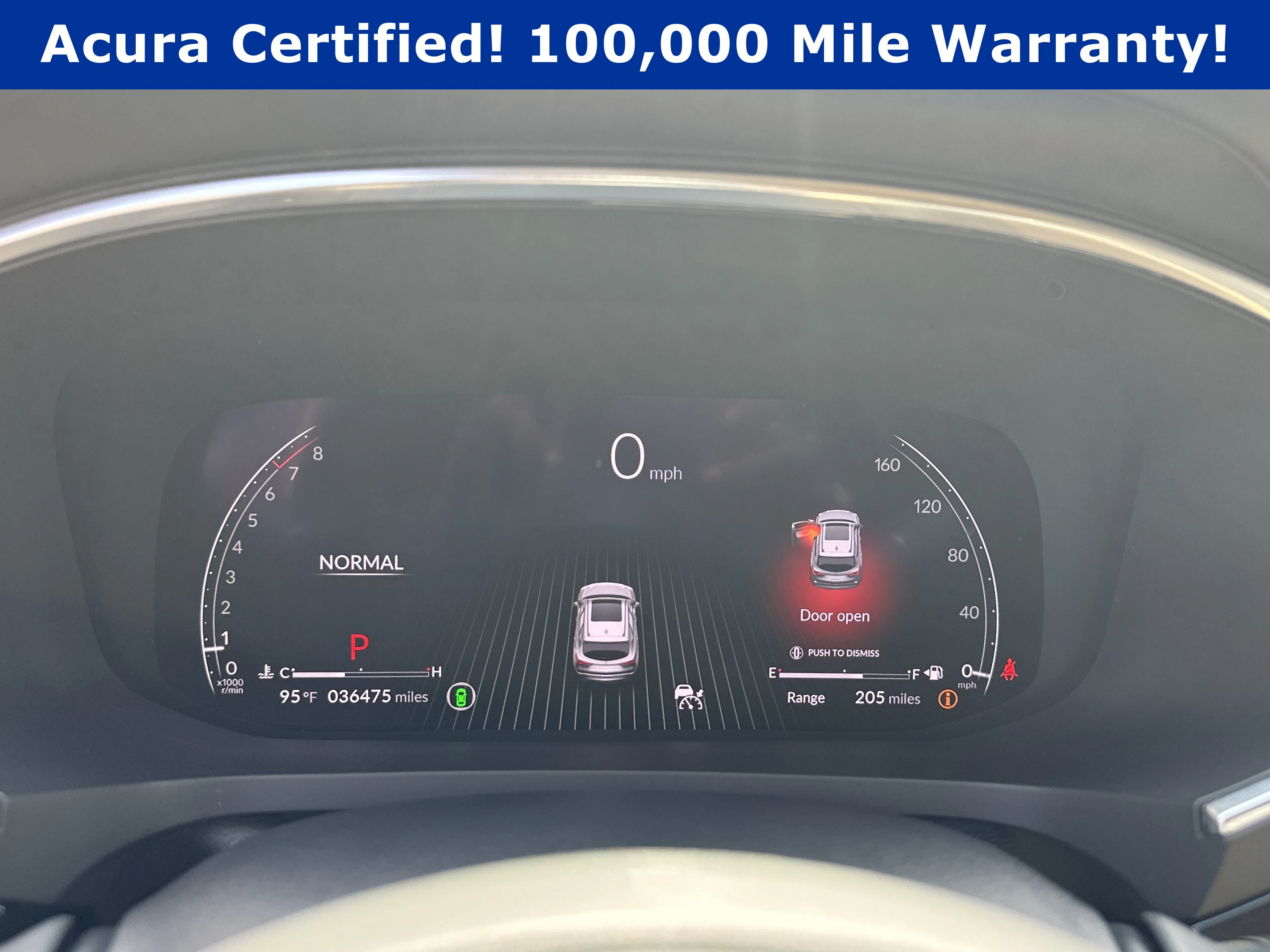 Certified Used 2023 Performance Red Pearl Acura SH-AWD ADVANCE image 28
