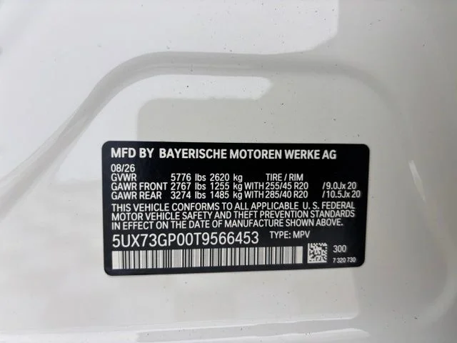 New 2026 Alpine White BMW M50 xDrive image 20
