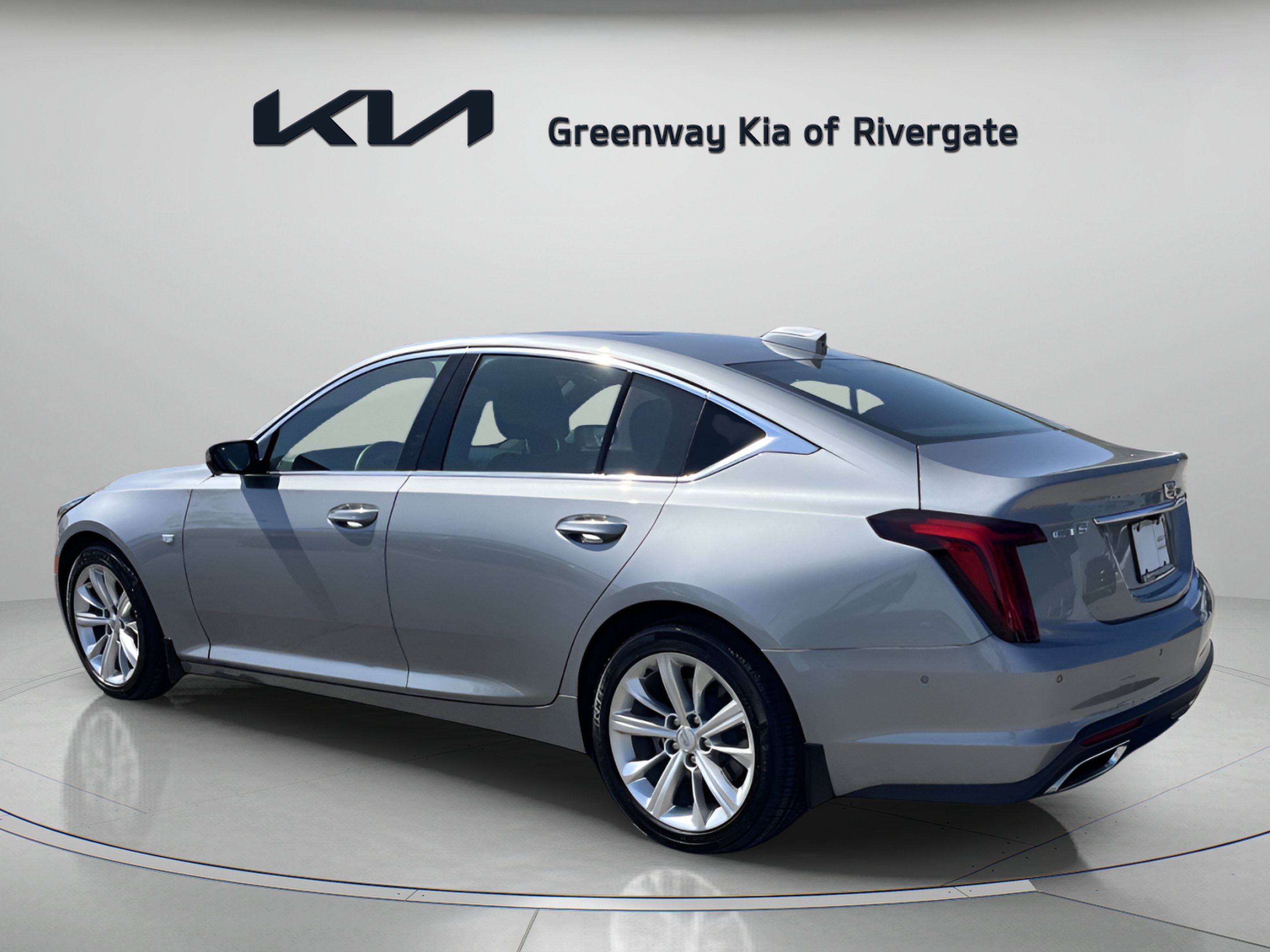 Used 2025 Argent Silver Metallic Cadillac Premium Luxury image 4