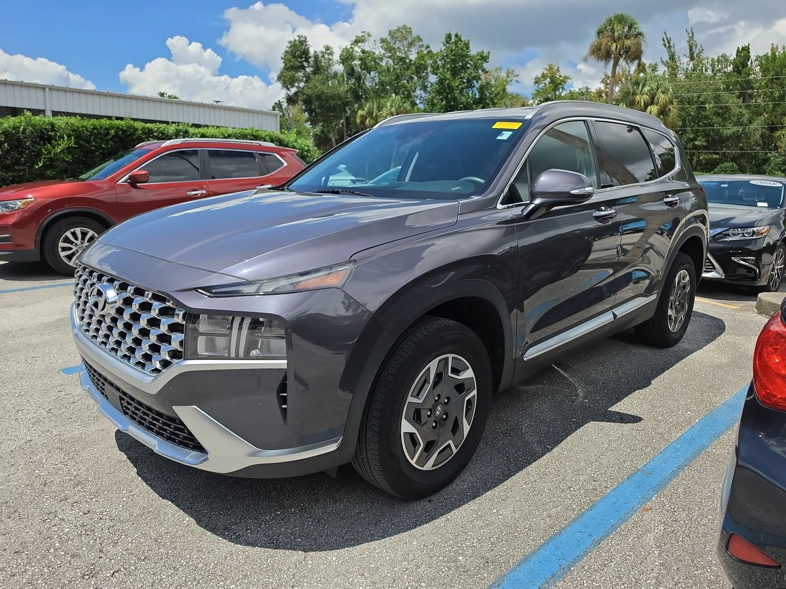 Used 2022 Blue Hyundai Blue image 7