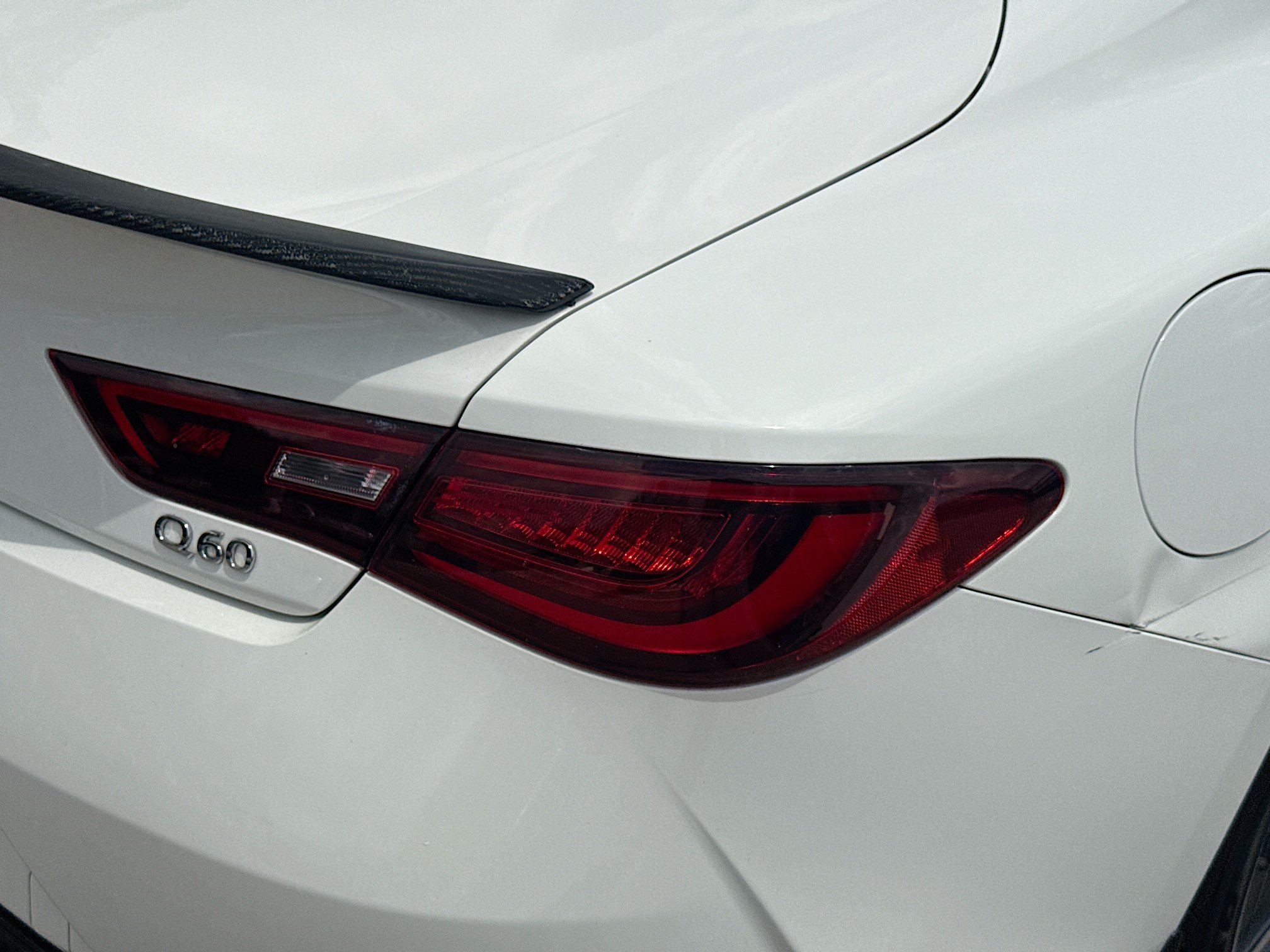 Used 2020 Pure White INFINITI 3.0t LUXE image 23