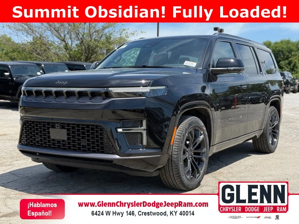 New 2026 High Gloss Black Exterior Paint Jeep Summit Obsidian image 1