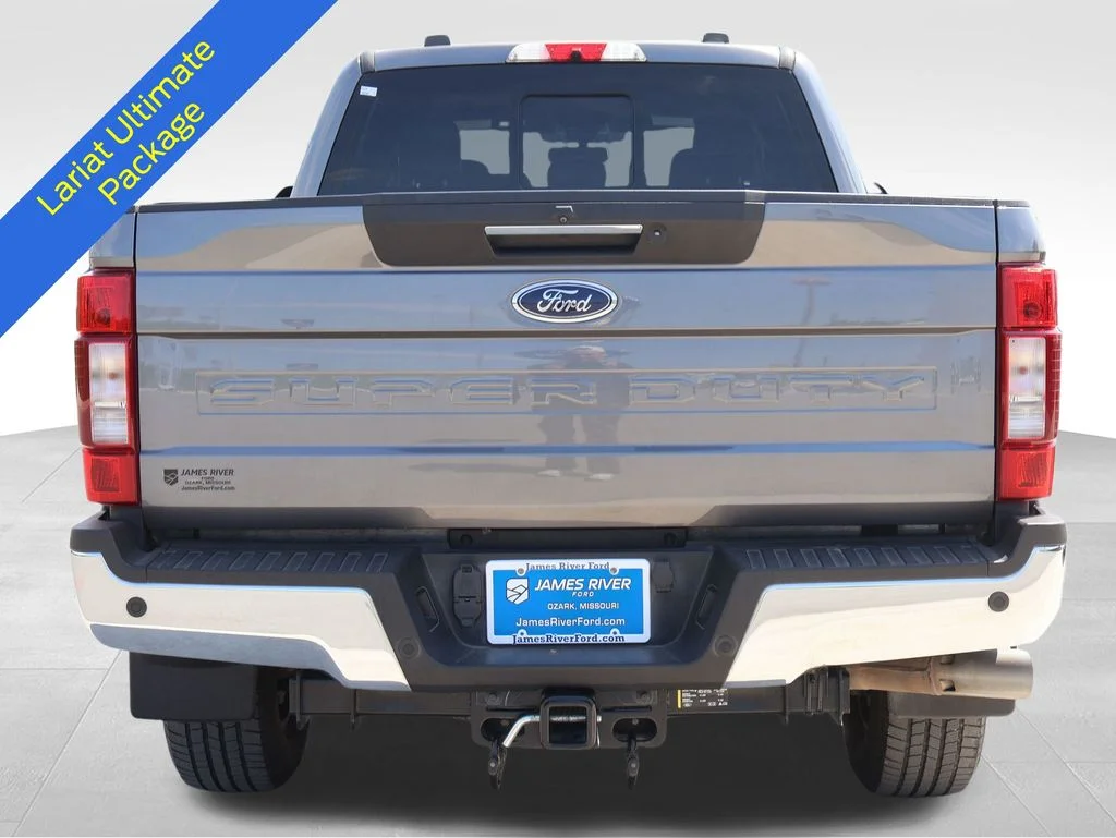 Certified Used 2022 Gray Metallic Ford Lariat image 5