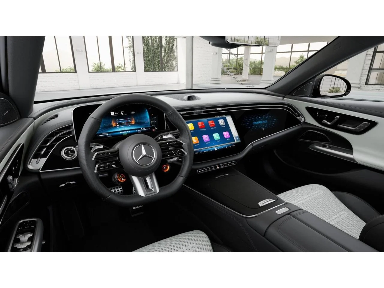 New 2026 Graphite Grey Metallic Mercedes-Benz AMG® E 53 E 4MATIC+ Wagon image 3